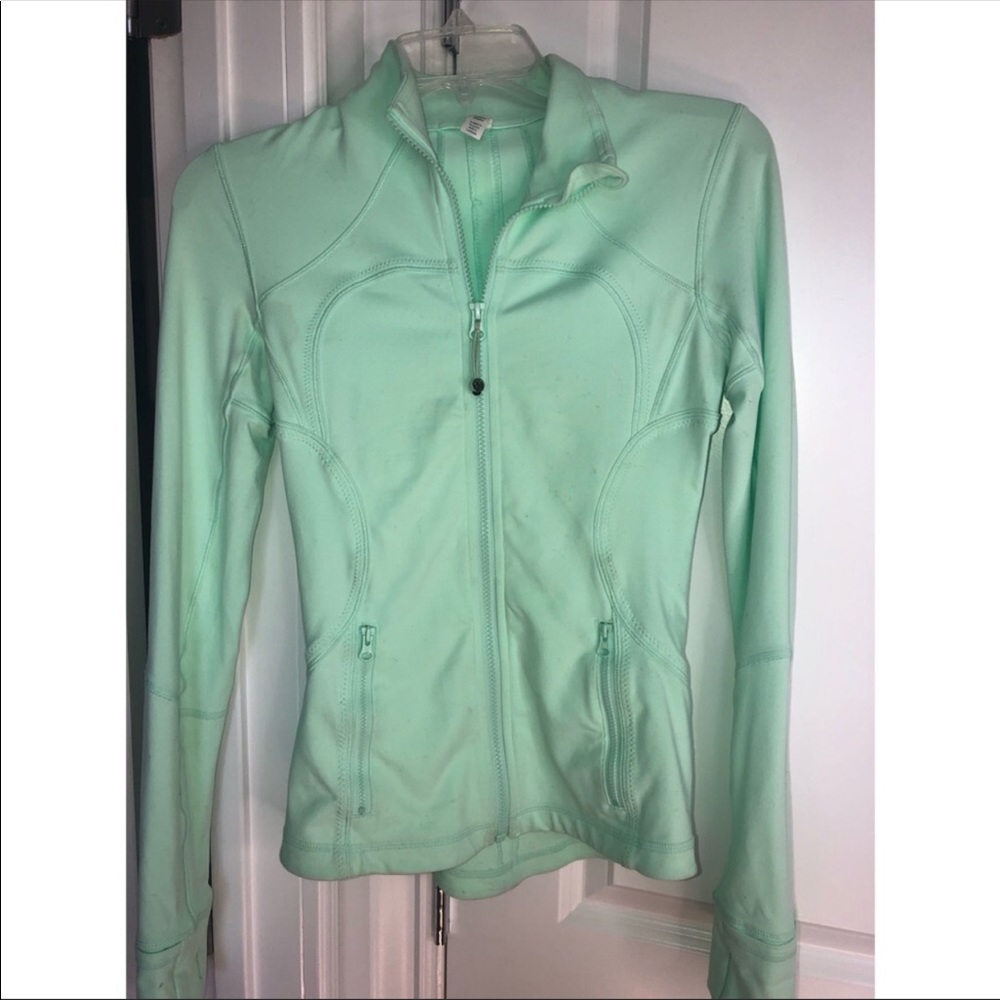 Mint Green Lululemon Athletica Jacket